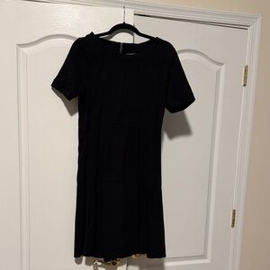 Athleta Casual Black Short Sleeve Dress